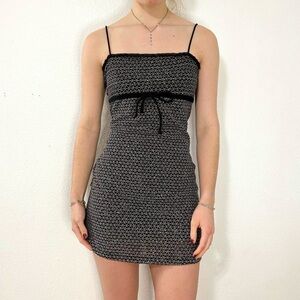 90s sparkly mini dress